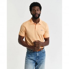 мъжки,блузи,с,яка,gant,2210,short,sleeve,polo,peachy,orange,(orange)