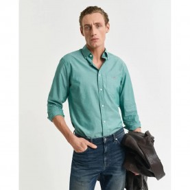 риза,с,дълъг,ръкав,мъжки,ризи,gant,3000100,long,sleeve,shirt,green,(deep,green)