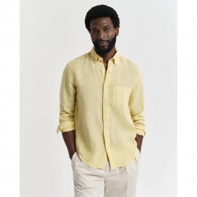 риза,с,дълъг,ръкав,мъжки,ризи,gant,3240120,long,sleeve,shirt,dusty,light,yellow,(yellow)