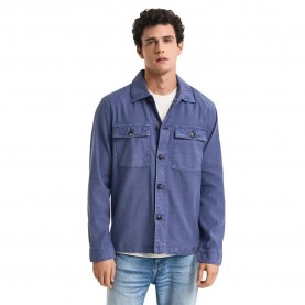 мъжки,якета,дамски,якета,и,палта,gant,3250030,overshirt,blue,(dusty,navy)