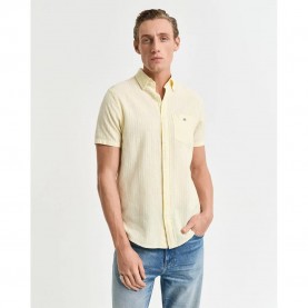 риза,с,къс,ръкав,мъжки,ризи,gant,3250039,short,sleeve,shirt,yellow