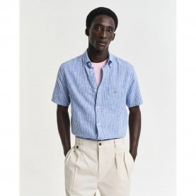 Риза с къс ръкав Gant 3250039 short sleeve shirt - Blue (Rich Blue) риза,с,къс,ръкав,мъжки,ризи,gant,3250039,short,sleeve,shirt,blue,(rich,blue)