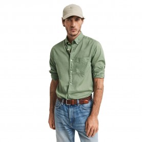 риза,с,дълъг,ръкав,мъжки,ризи,gant,3250070,long,sleeve,shirt,green