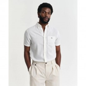 риза,с,къс,ръкав,мъжки,ризи,gant,3250083,short,sleeve,shirt,white,(white)