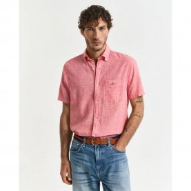 риза,с,къс,ръкав,мъжки,ризи,gant,3250083,short,sleeve,shirt,pink,(brick,red)