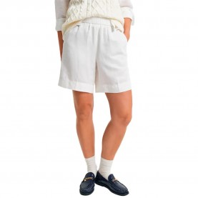 къси,панталони,дамски,панталони,gant,4020116,shorts,eggshell,(white)