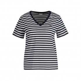тениска,дамски,тениски,gant,4200566,short,sleeve,v,neck,t,shirt,blue,(evening,blue)