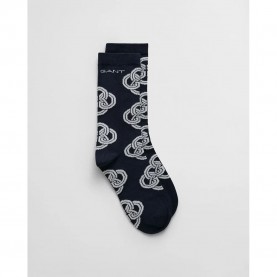 чорапи,дамски,чорапи,gant,4960249,socks,evening,blue,(blue)