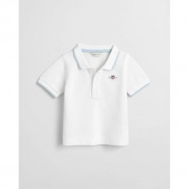 детски,блузи,с,яка,gant,505206,short,sleeve,polo,white