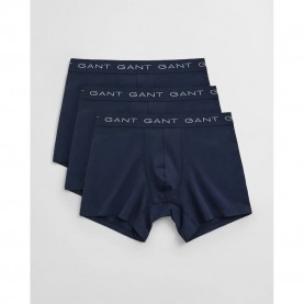 боксерки,мъжко,бельо,gant,900023004,boxers,3,units,marine,(blue)
