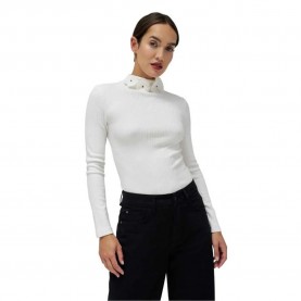 блуза,дамски,пуловери,дамски,плетени,дрехи,salsa,jeans,21009349,slim,fit,sweater,white