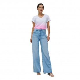 тениска,дамски,тениски,salsa,jeans,21009650,slim,fit,short,sleeve,t,shirt,medium,pink,(blue)