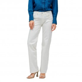 дънки,дамски,панталони,salsa,jeans,21010600,straight,fit,low,waist,jeans,white