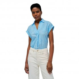 дънки,дамски,блузи,дамски,ризи,salsa,jeans,3d,floral,regular,fit,blouse,blue
