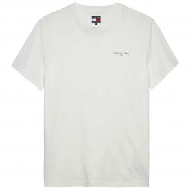 тениска,мъжки,тениски,tommy,jeans,linear,chest,slim,fit,short,sleeve,t,shirt,ecru,(beige)
