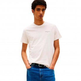 тениска,мъжки,тениски,tommy,jeans,linear,chest,slim,fit,short,sleeve,t,shirt,white,(oat,marl,heather)