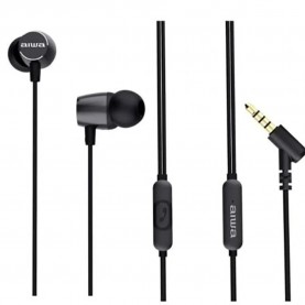 слушалки,слушалки,aiwa,estm,30bk,wireless,earphones,black,(black)