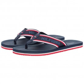 джапанки,мъжки,джапанки,и,чехли,tommy,hilfiger,comfort,beach,flip,flops,blue