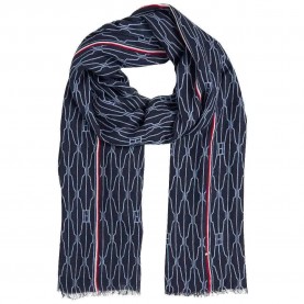 шал,ръкавици,шапки,и,шалове,tommy,hilfiger,essential,flag,scarf,blue,(space,blue)