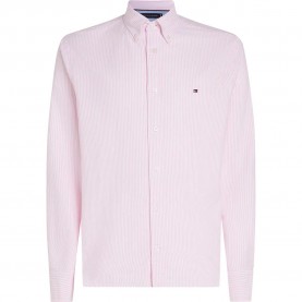 риза,с,дълъг,ръкав,мъжки,ризи,tommy,hilfiger,heritage,oxford,rf,long,sleeve,shirt,pink,(rose,petal,white)