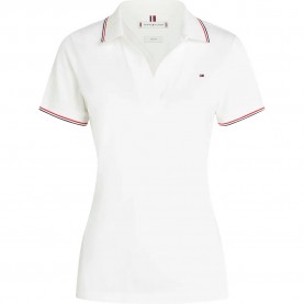 дамски,блузи,с,яка,tommy,hilfiger,open,slim,fit,short,sleeve,polo,ecru,(white)