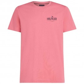тениска,мъжки,тениски,tommy,hilfiger,stack,short,sleeve,t,shirt,vintage,rosy,(pink)