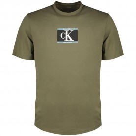 тениска,мъжки,тениски,calvin,klein,graphic,box,short,sleeve,t,shirt,dusty,olive,(green)