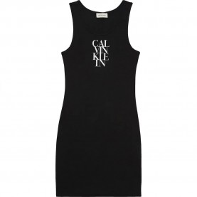 дънки,дамски,поли,и,рокли,calvin,klein,jeans,d1,collection,sleeveless,dress,black