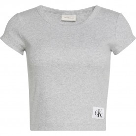бебешка,тениска,дамски,тениски,calvin,klein,jeans,essentials,baby,short,sleeve,t,shirt,grey,heather,(grey)