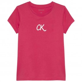 тениска,детски,тениски,calvin,klein,jeans,glitter,slim,fit,short,sleeve,t,shirt,teaberry,(pink)