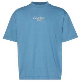 тениска,мъжки,тениски,calvin,klein,jeans,graphic,relaxed,fit,short,sleeve,t,shirt,blue