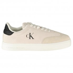 маратонки,мъжки,маратонки,calvin,klein,jeans,rome,classic,trainers,bright,white,black,(beige)