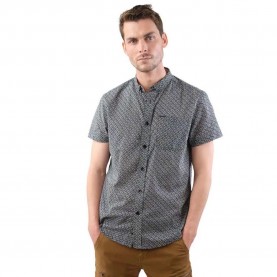 риза,с,къс,ръкав,мъжки,ризи,deeluxe,carillo,short,sleeve,shirt,black,(grey)