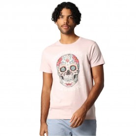 тениска,мъжки,тениски,deeluxe,craneo,short,sleeve,t,shirt,parme,(pink)