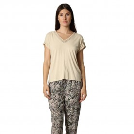 тениска,дамски,тениски,deeluxe,dilly,short,sleeve,t,shirt,linen,(beige)