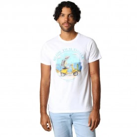 Тениска Deeluxe Dwain short sleeve T-shirt - White (White) тениска,мъжки,тениски,дамски,тениски,deeluxe,dwain,short,sleeve,t,shirt,white,(white)