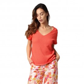 тениска,дамски,тениски,deeluxe,kamili,short,sleeve,t,shirt,orange,(coral)