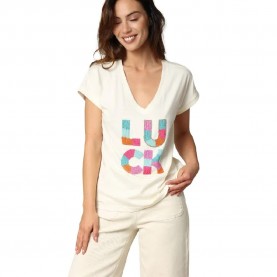 тениска,дамски,тениски,deeluxe,locka,short,sleeve,t,shirt,ivory,(white)