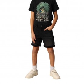 къси,панталони,детски,панталони,deeluxe,kurt,blu,denim,shorts,black,(black,used)