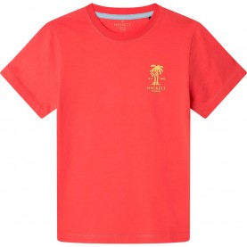 тениска,детски,тениски,hackett,beach,back,short,sleeve,t,shirt,coral,pink,(pink)
