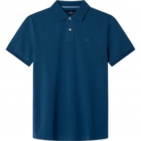 дамски,блузи,с,яка,мъжки,блузи,с,яка,hackett,classic,fit,logo,short,sleeve,polo,blue,(dark,denim,blue)