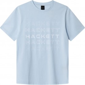 тениска,мъжки,тениски,hackett,gradient,short,sleeve,t,shirt,sky,blue,(blue)
