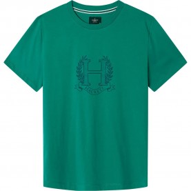 тениска,мъжки,тениски,hackett,heritage,crest,short,sleeve,t,shirt,green