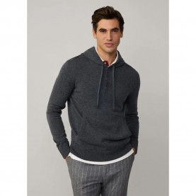 блуза,мъжки,пуловери,hackett,heritage,knit,hoodie,sweater,granite,grey,(grey)