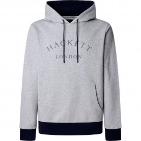 суичър,мъжки,пуловери,hackett,heritage,essential,hoodie,grey,(light,grey,marl)