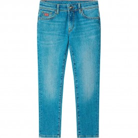 дънки,детски,панталони,hackett,hk210770,regular,fit,jeans,blue