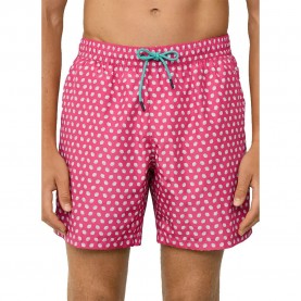 бански,гащета,мъжки,бански,костюми,hackett,mini,shell,swimming,shorts,hibiscus,pink,(pink)