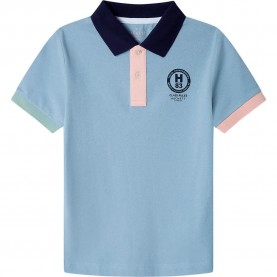 детски,блузи,с,яка,hackett,multi,trim,short,sleeve,polo,blue