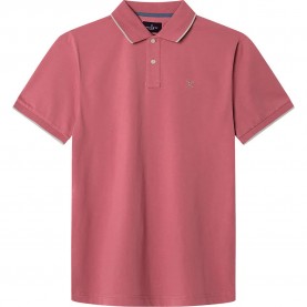 мъжки,блузи,с,яка,hackett,tipped,short,sleeve,polo,berry,red,(pink)