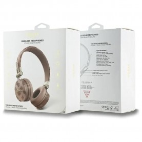 слушалки,слушалки,guess,gubh70eposmw,wireless,earphones,brown